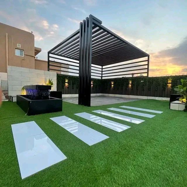 مؤسسة شبكة التميز للمقاولات - تخصص في المظلات والسواتر والبرجولات والهناجر