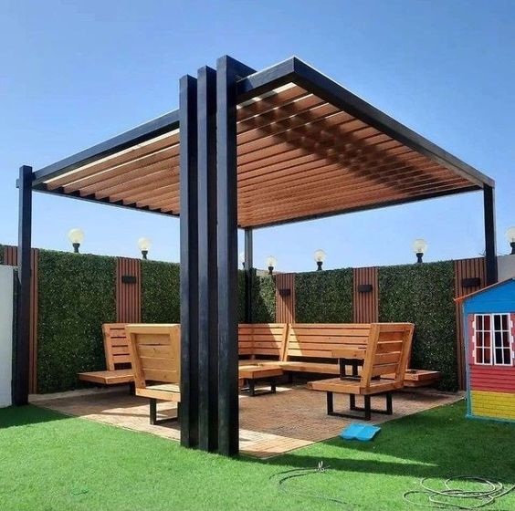 برجولات معدنية